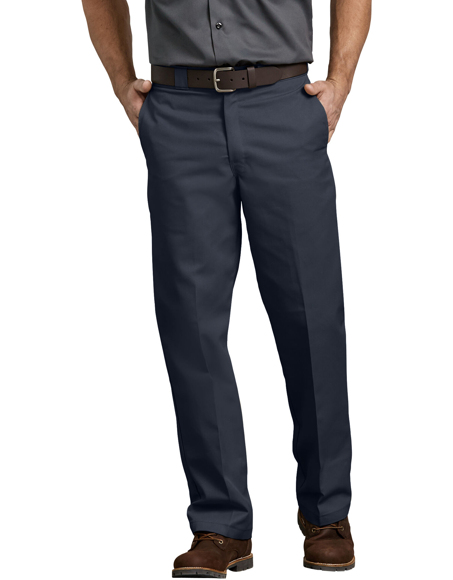 New 33R Dickies Men's GDT290 Multi Pocket Workwear Trousers Grey/Black